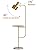 Modern Floor Lamp with Table