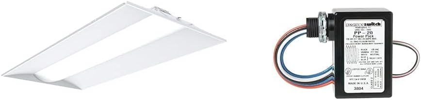 2x2 LED Ceiling Light, Adjustable Lumens & CCT