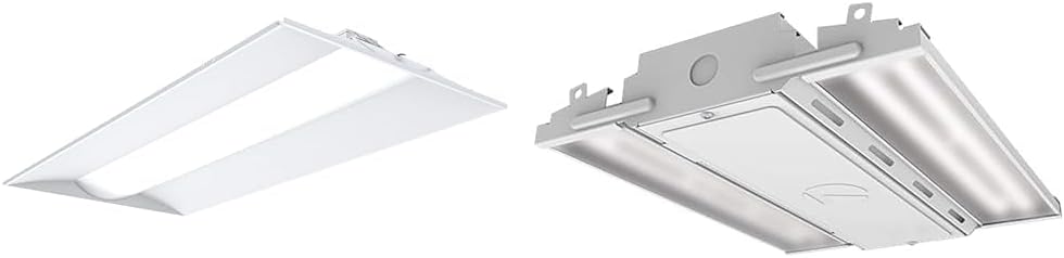 2x2 LED Ceiling Light, Adjustable Lumens & CCT