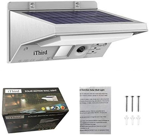 Solar Stainless Steel Motion Light