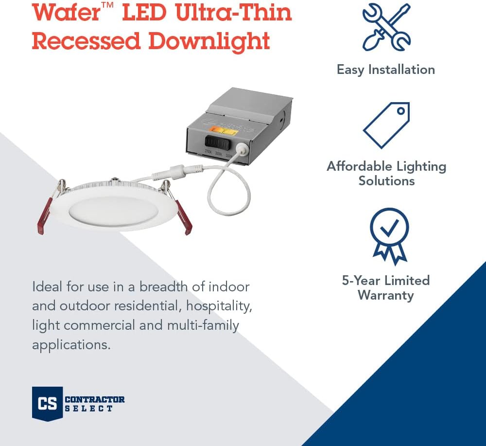 2x2 LED Ceiling Light, Adjustable Lumens & CCT