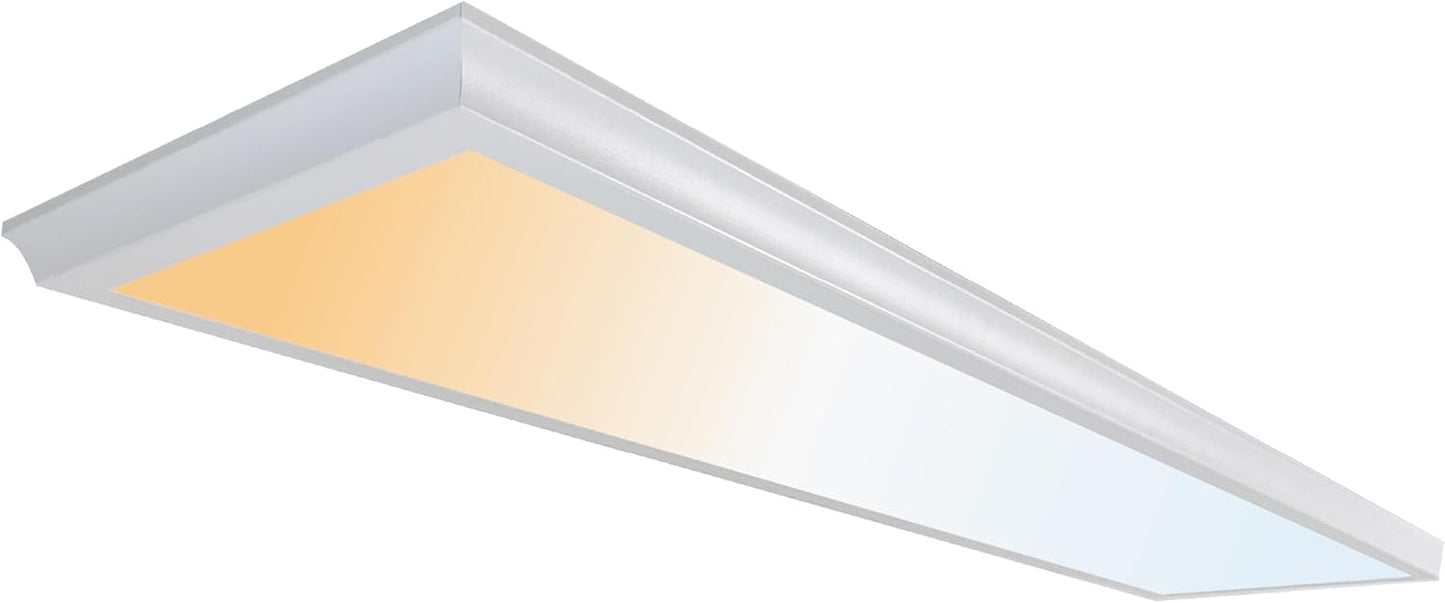 2x4 FT Surface Mount LED Panel, Dimmable & CCT Adjustable