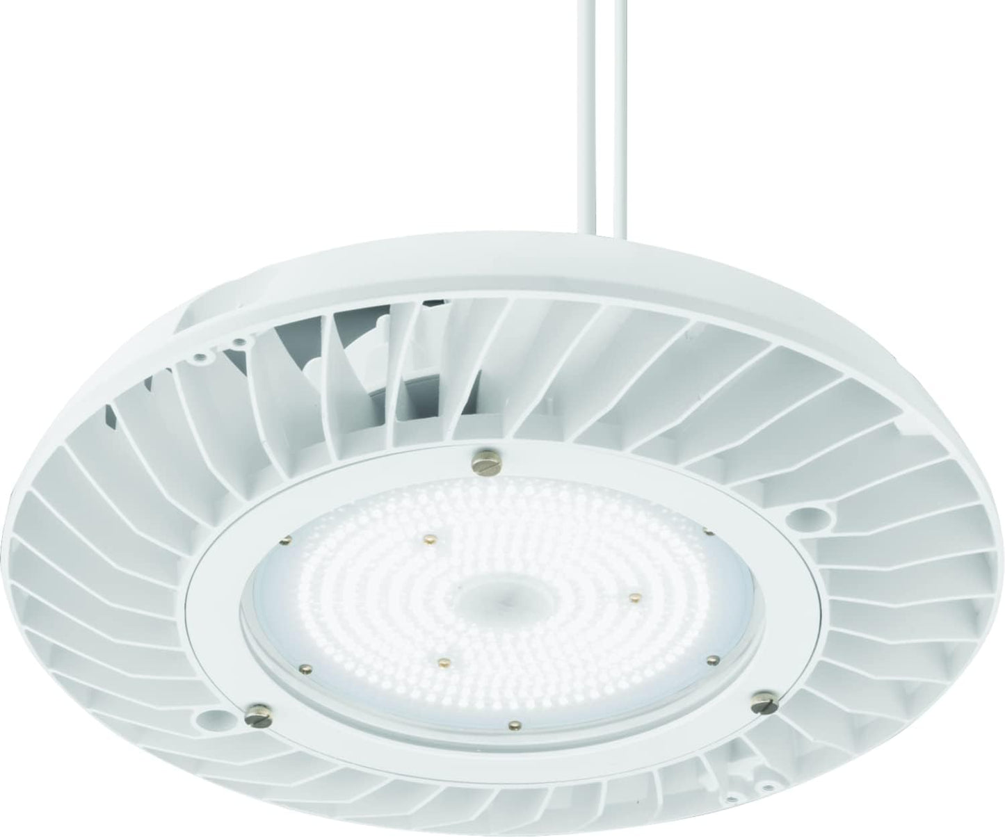 Round High Bay LED Light, 24K-30K Lumens, CCT Adjustable