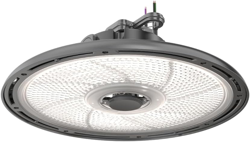 Round High Bay LED Light, 24K-30K Lumens, CCT Adjustable