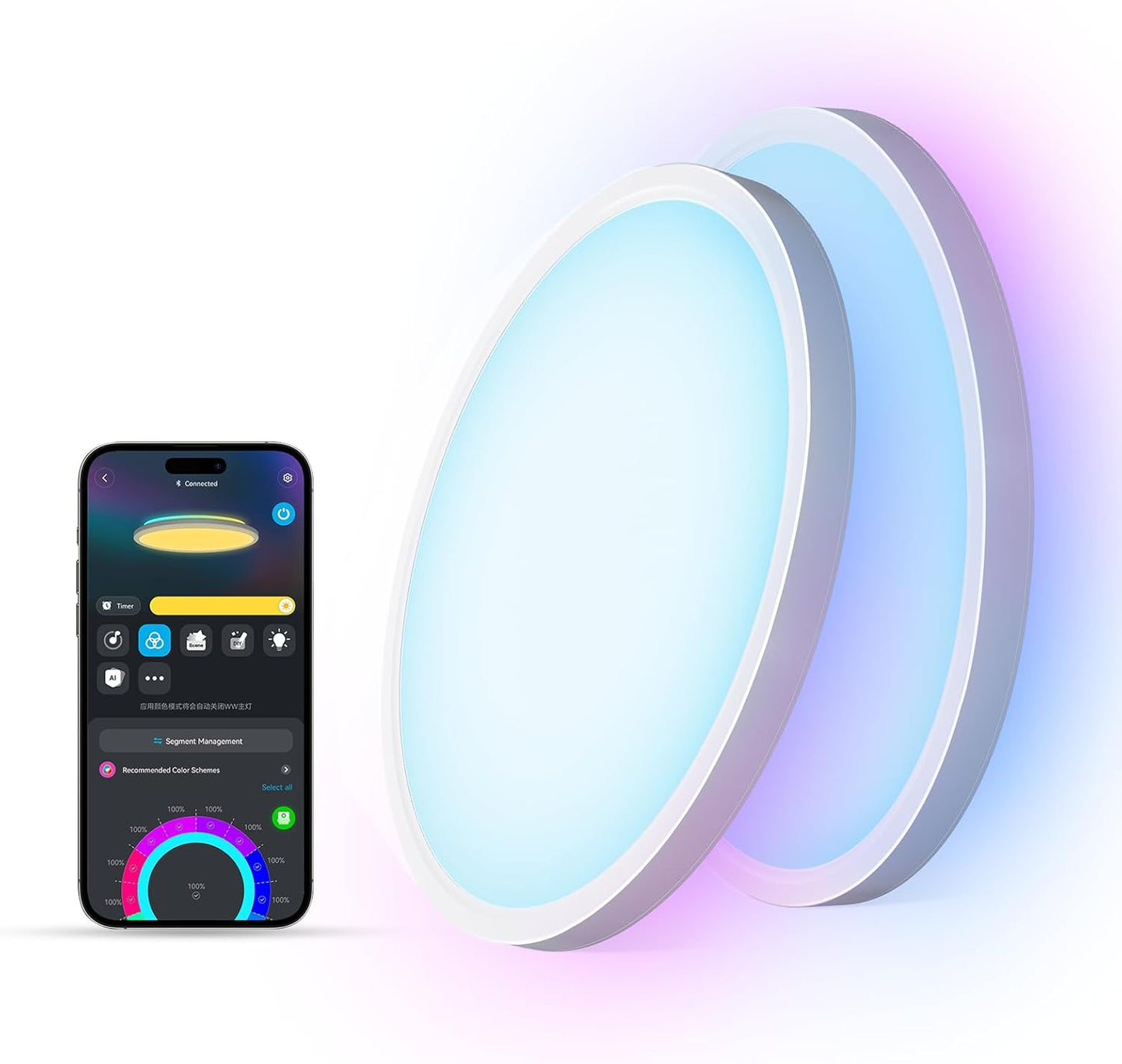 Smart RGBIC LED Ceiling Light