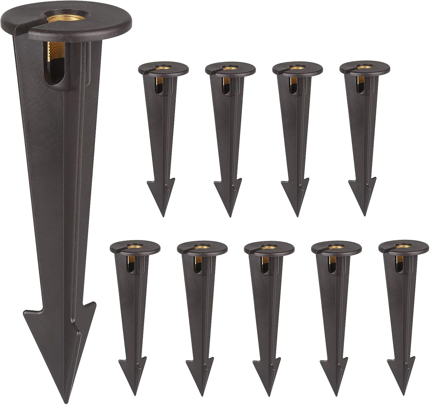 Ground Spikes for Landscape Lights (2-Pack)