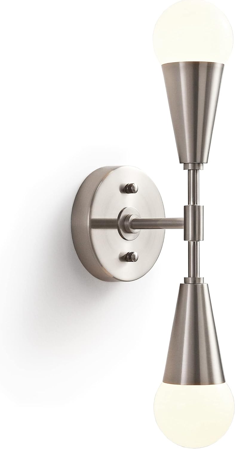Mid-Century Modern Black Wall Sconce