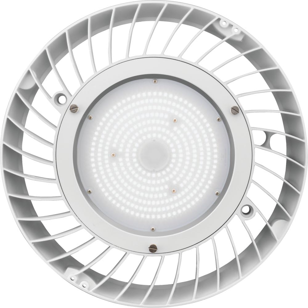 Round High Bay LED Light, 24K-30K Lumens, CCT Adjustable