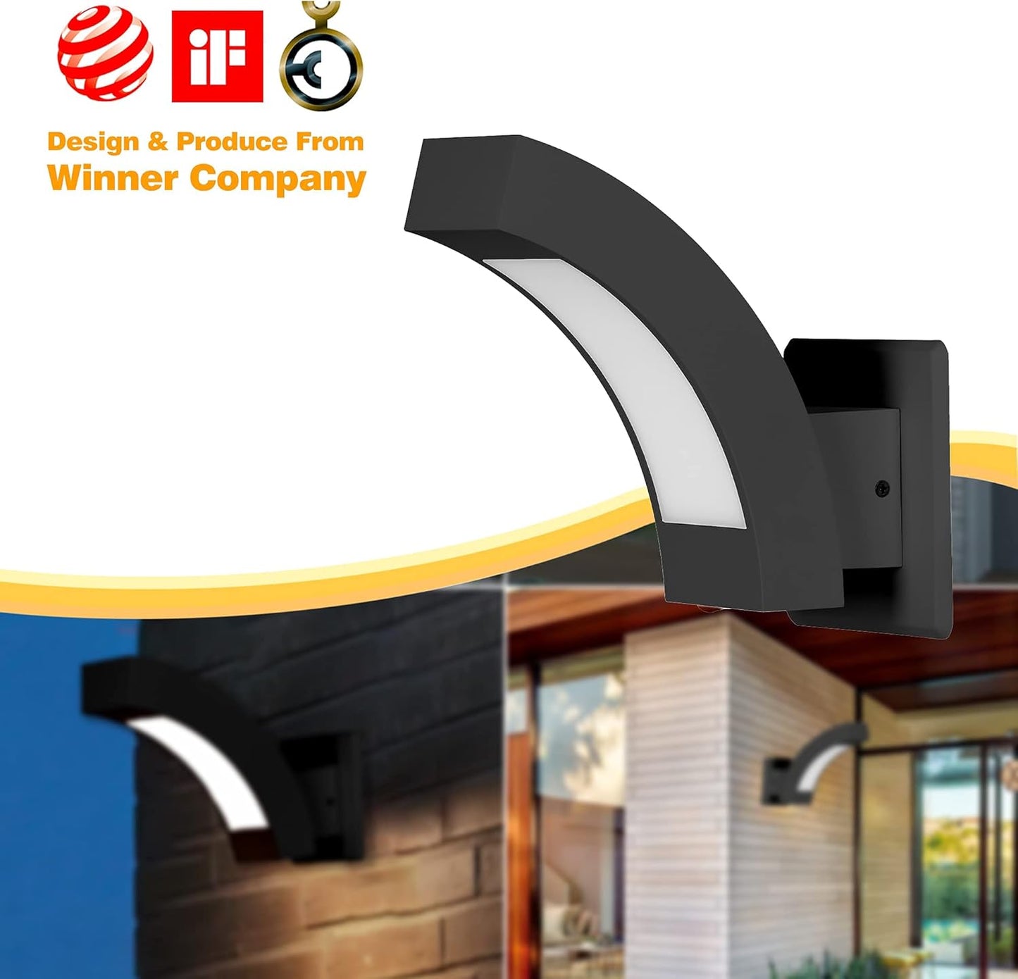 Modern LED Outdoor Wall Sconce