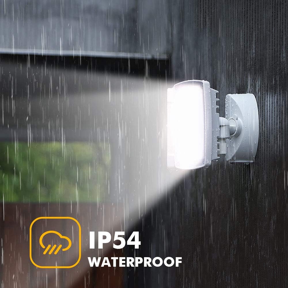 32W LED Dusk-to-Dawn Floodlight