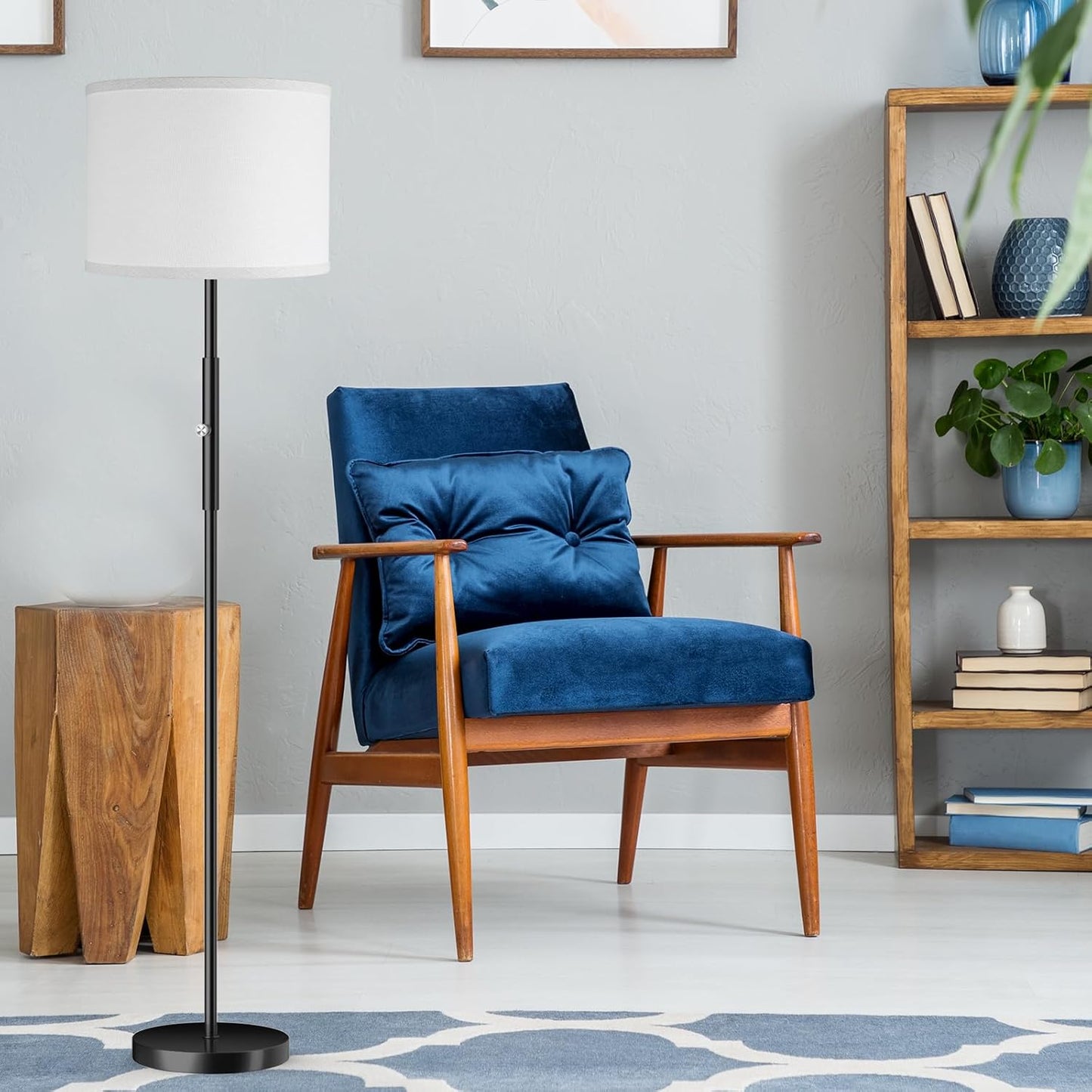 Bai Source Floor Lamp for Living Room Bedroom, 65’’ Modern Tall Lamp Simple Design Standing Lamps