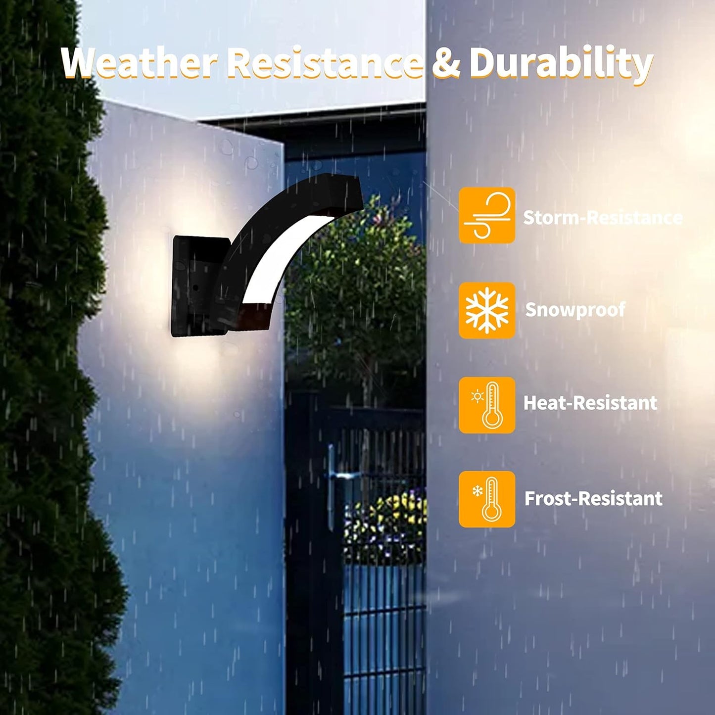 Modern LED Outdoor Wall Sconce