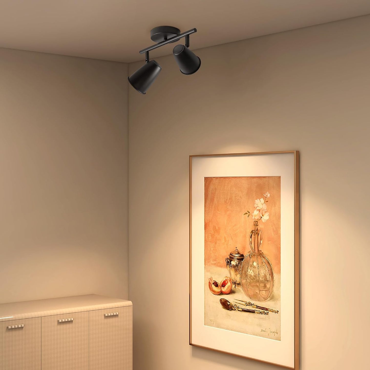 LED Adjustable Hardwired Track Light Head