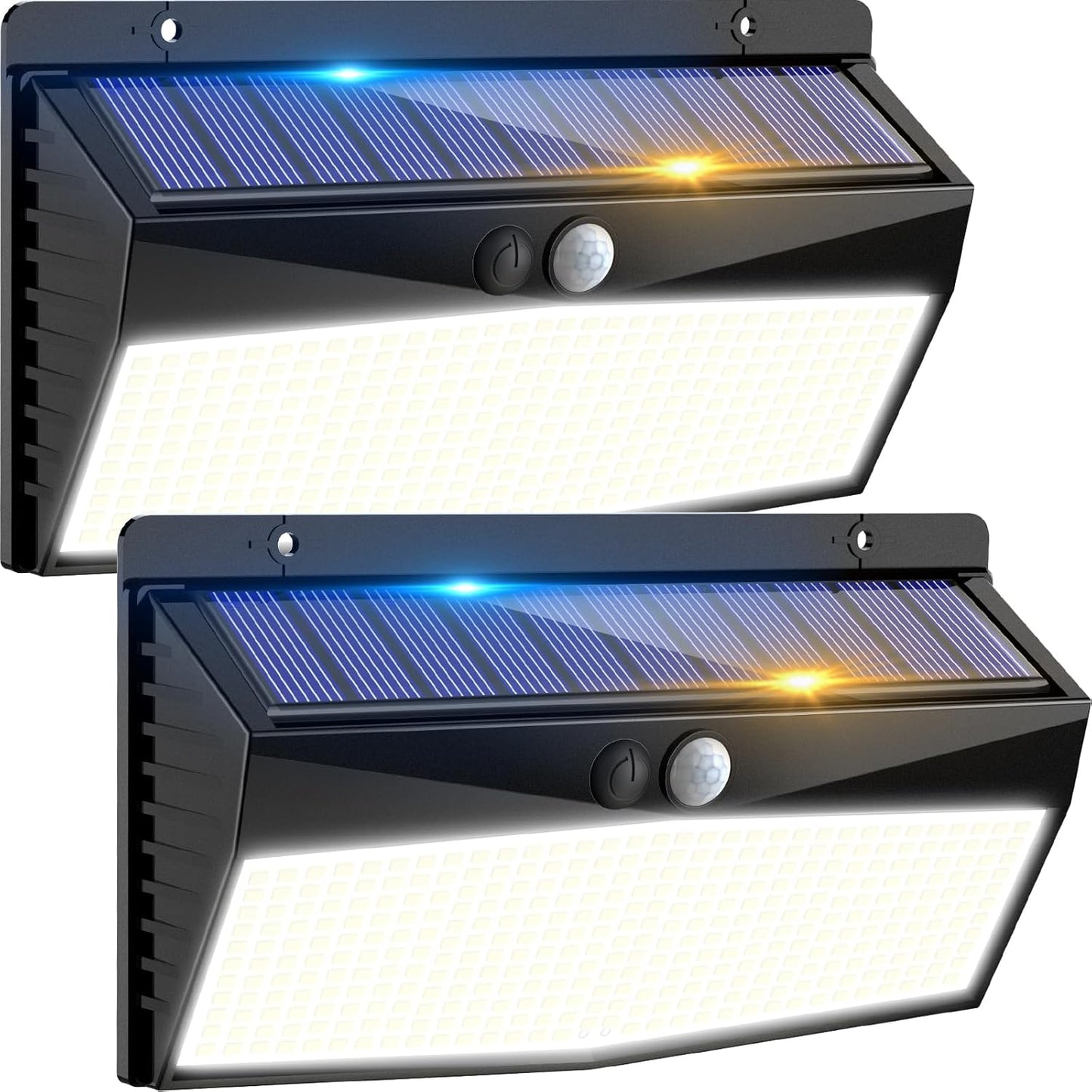 Solar Motion Sensor Fence Light