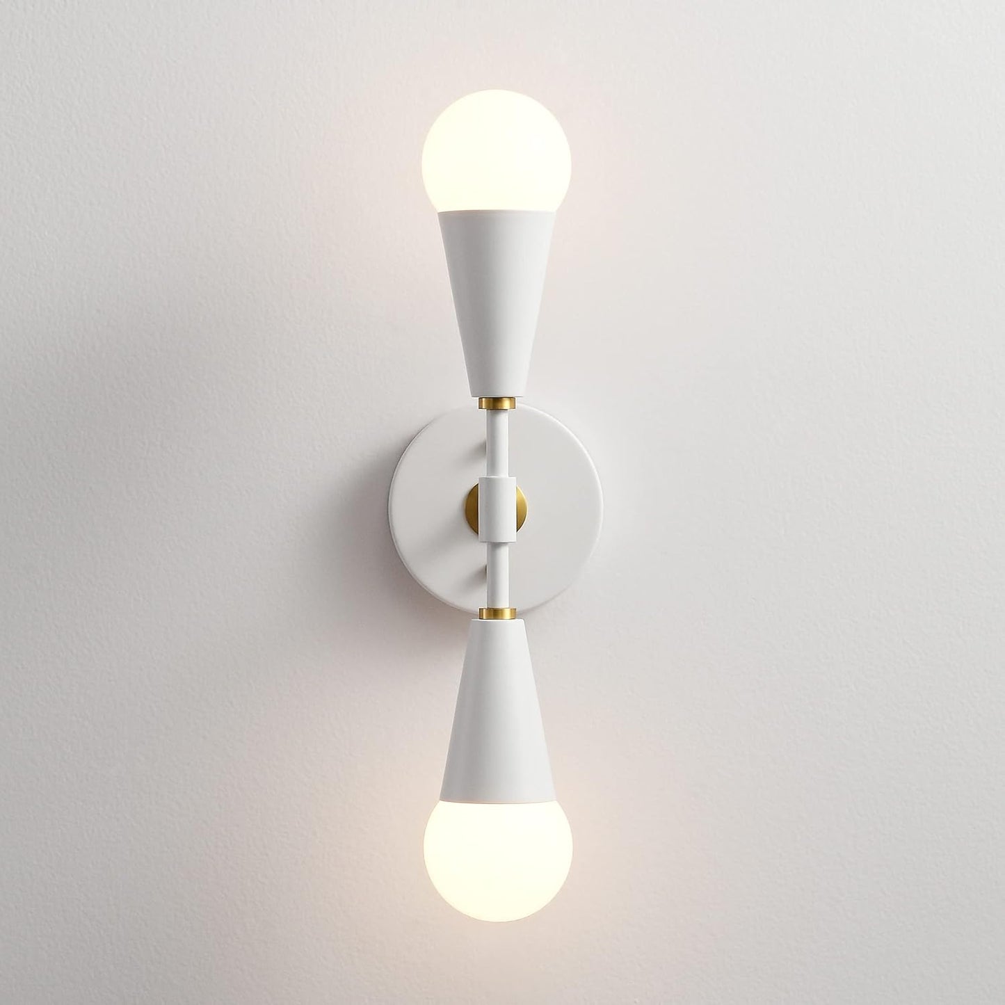 Mid-Century Modern Black Wall Sconce