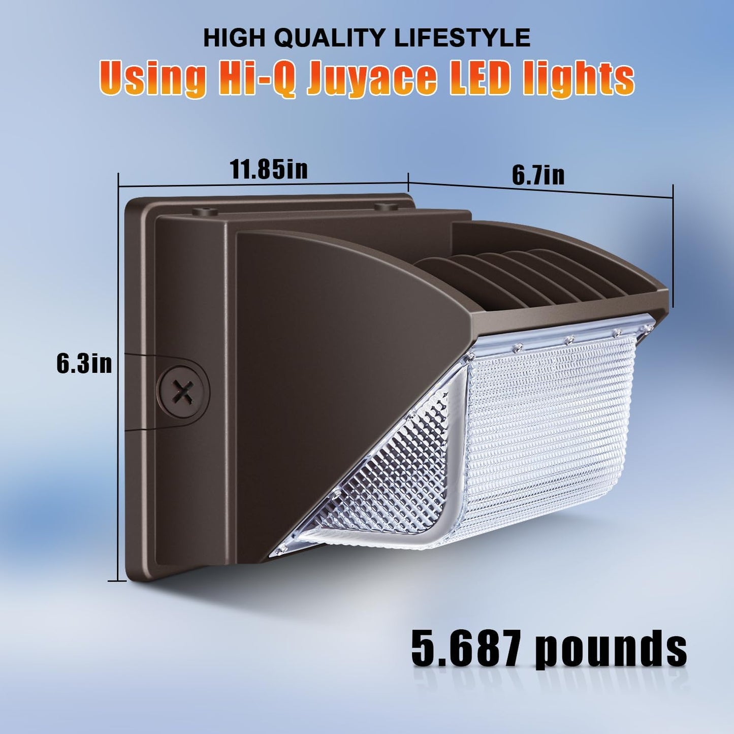 150W LED Wall Pack Security Light