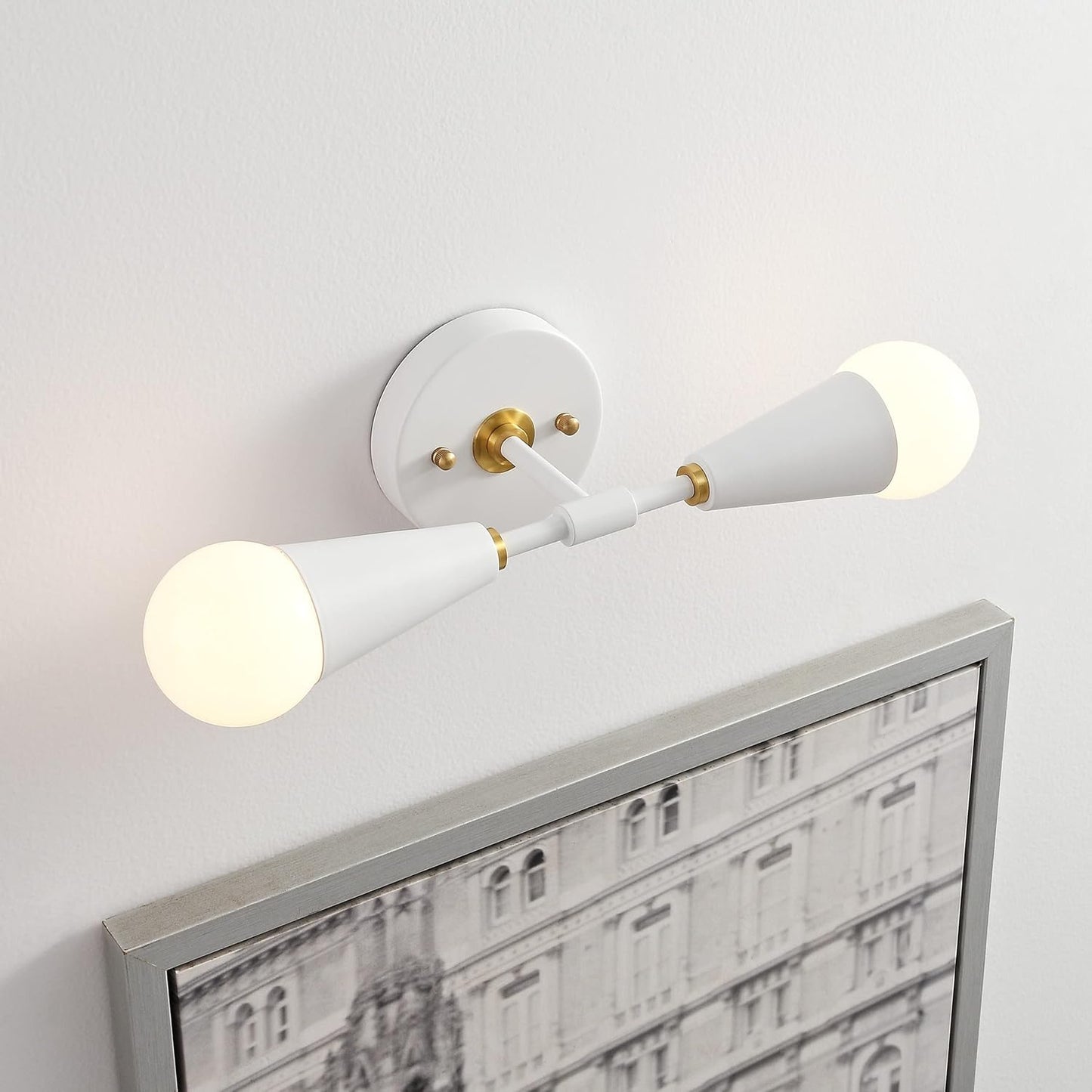 Mid-Century Modern Black Wall Sconce