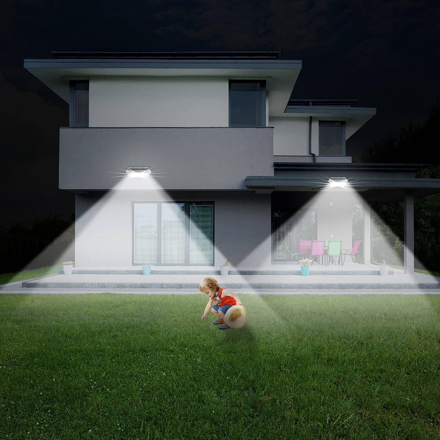 Solar Stainless Steel Motion Light