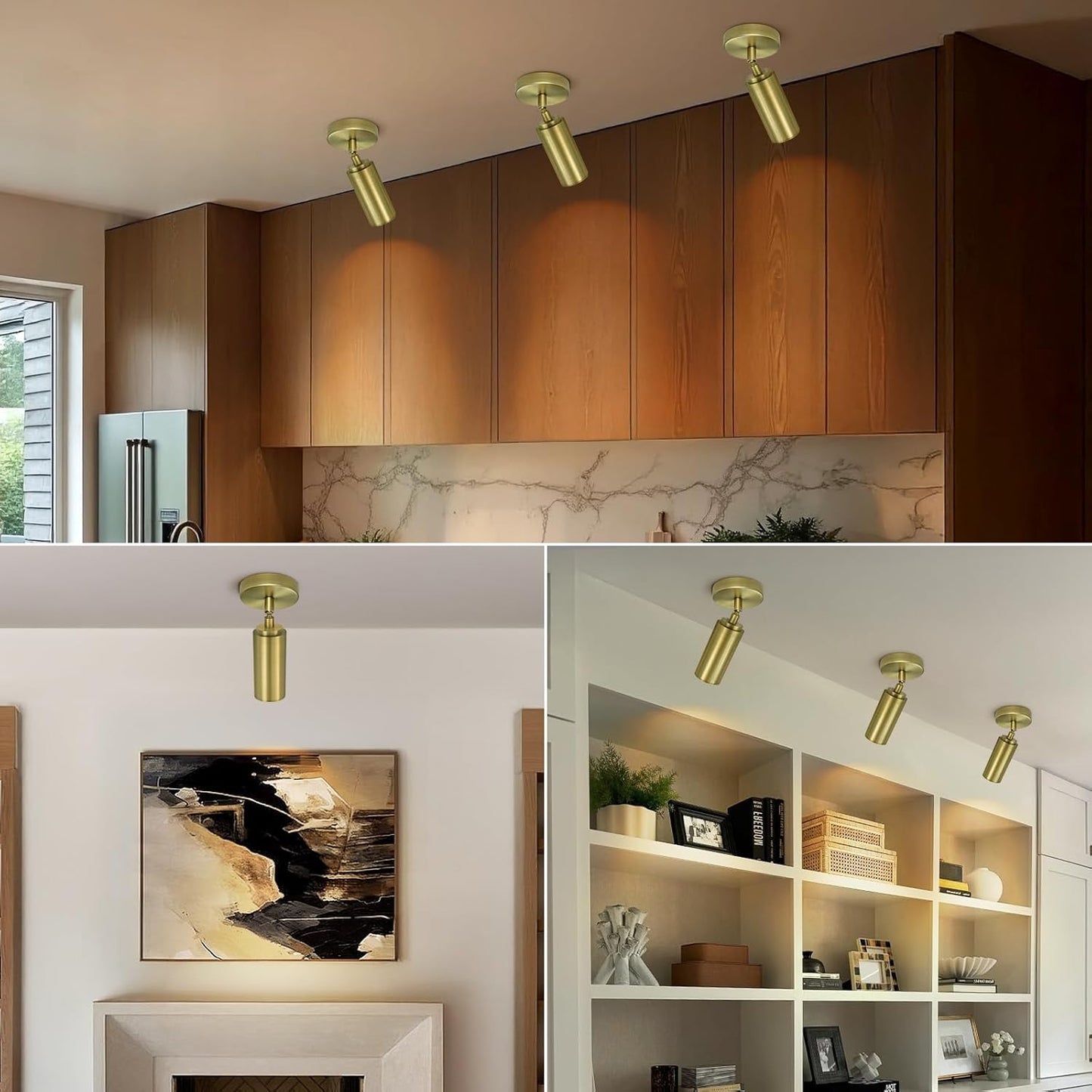 Adjustable Hardwired LED Ceiling Spotlight