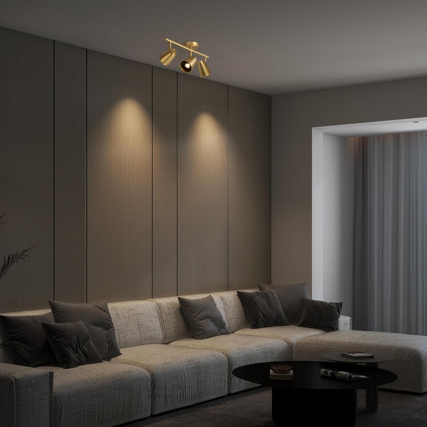 LED Adjustable Hardwired Track Light Head