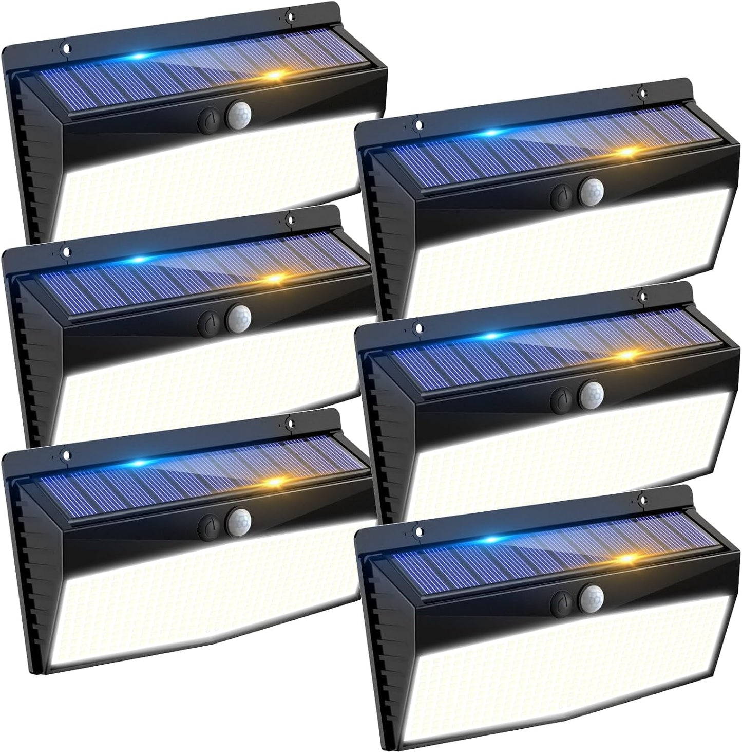 Solar Motion Sensor Fence Light