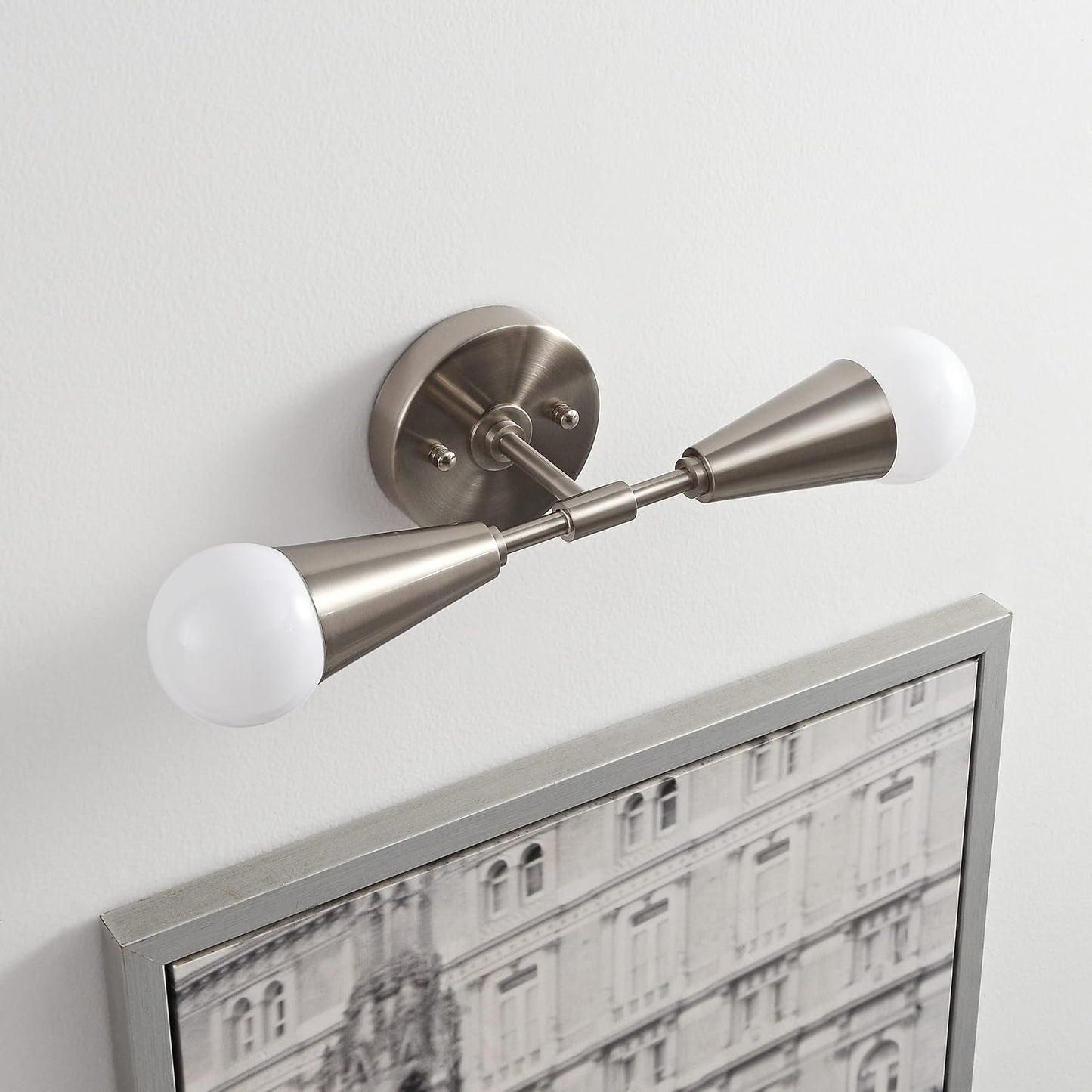 Mid-Century Modern Black Wall Sconce