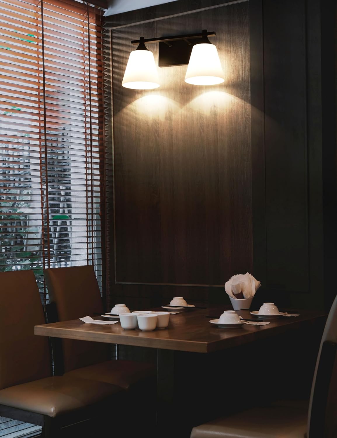 Black Traditional Wall Sconce Light