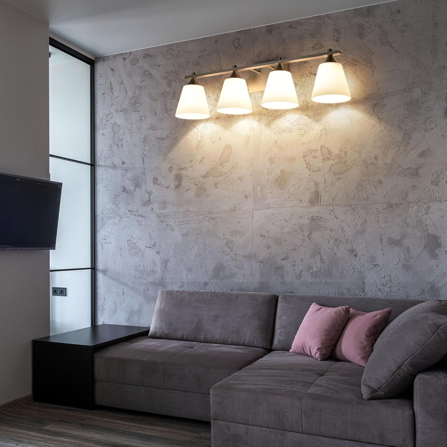 Black Traditional Wall Sconce Light