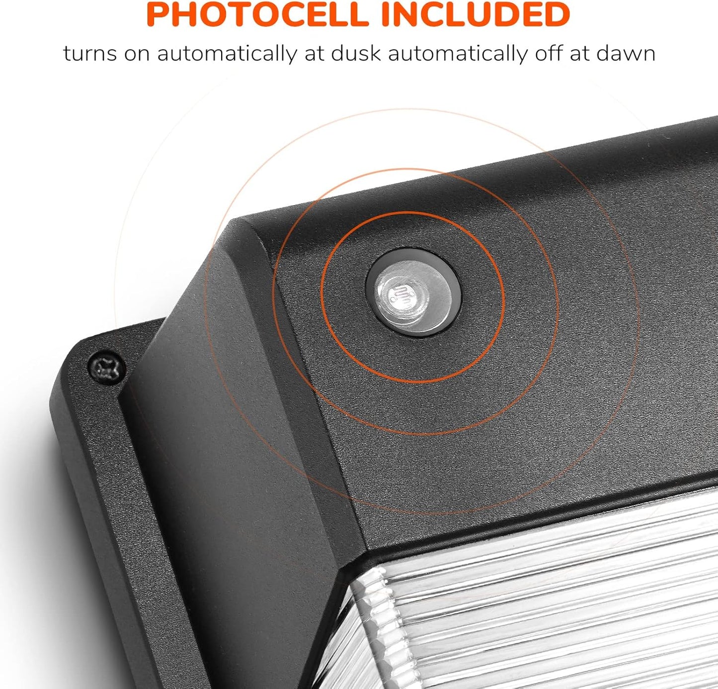 28W LED Wall Pack with Photocell
