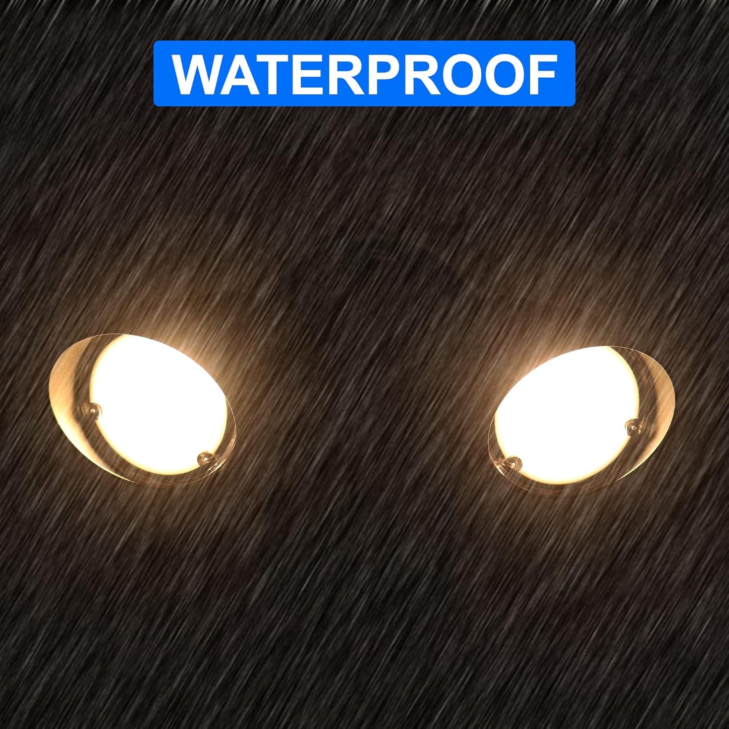 Black LED Dual Head Flood Light