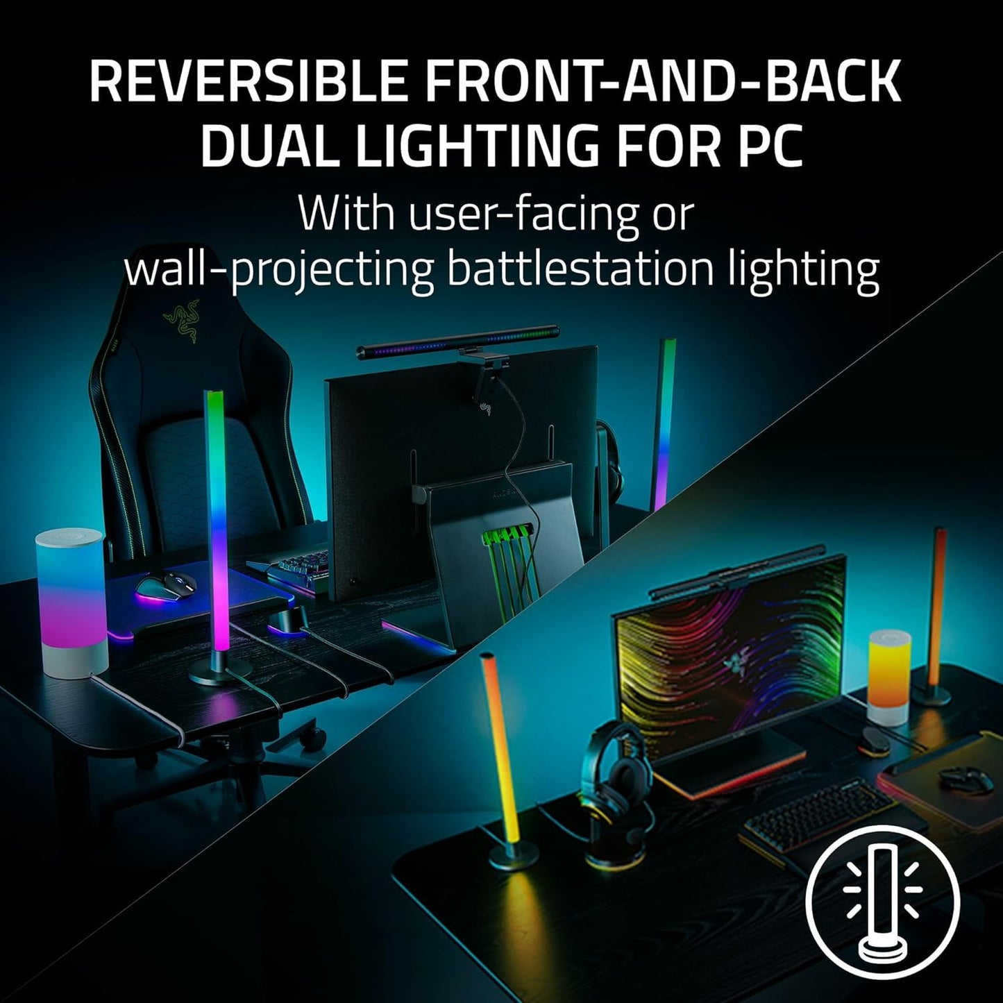 Razer Aether RGB Standing Light Bars