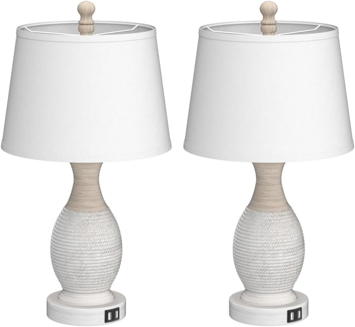 Bai Source Bedside-Charging-Fabric-Included