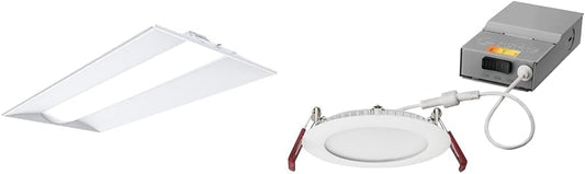 2x2 LED Ceiling Light, Adjustable Lumens & CCT