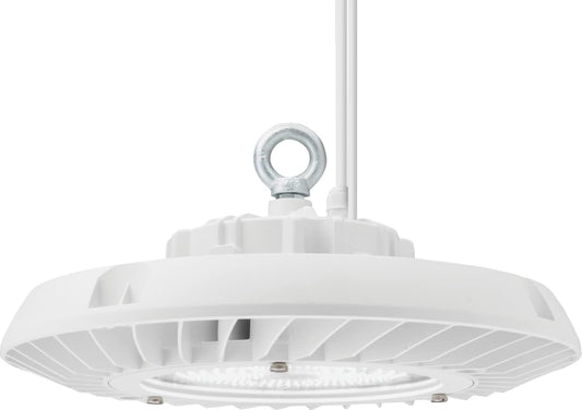 Round High Bay LED Light, 24K-30K Lumens, CCT Adjustable