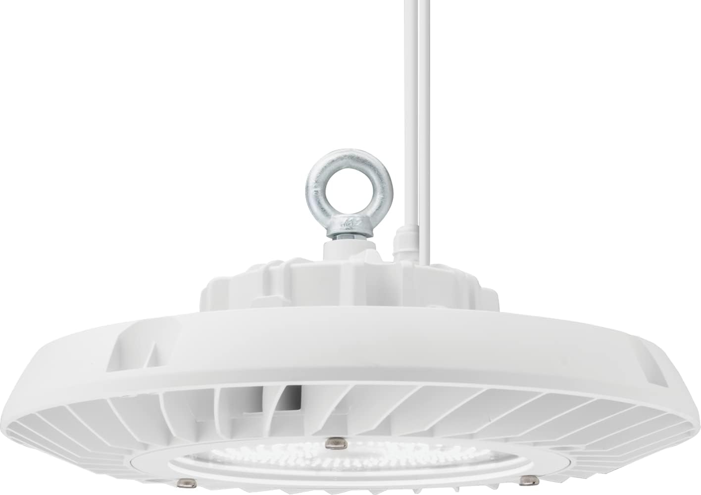 Round High Bay LED Light, 24K-30K Lumens, CCT Adjustable