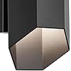 Black LED Outdoor Wall Light