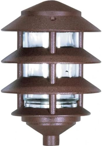 2 Louver Hood Outdoor Pathway Light