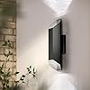 Black LED Outdoor Wall Light