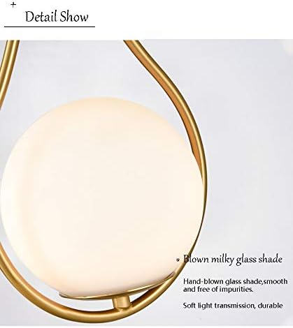 Mid-Century Brass Globe Wall Sconce