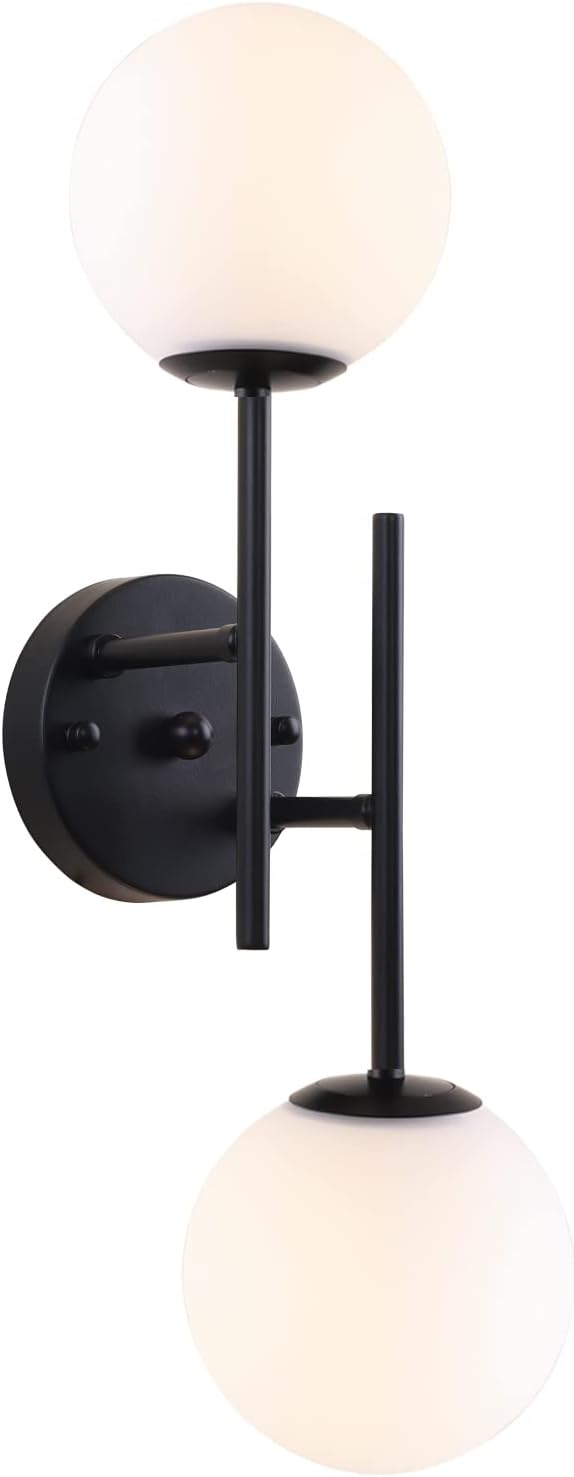 Gold Globe Wall Sconce Light