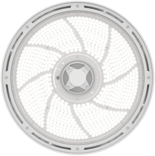 Round High Bay LED Light, 24K-30K Lumens, CCT Adjustable