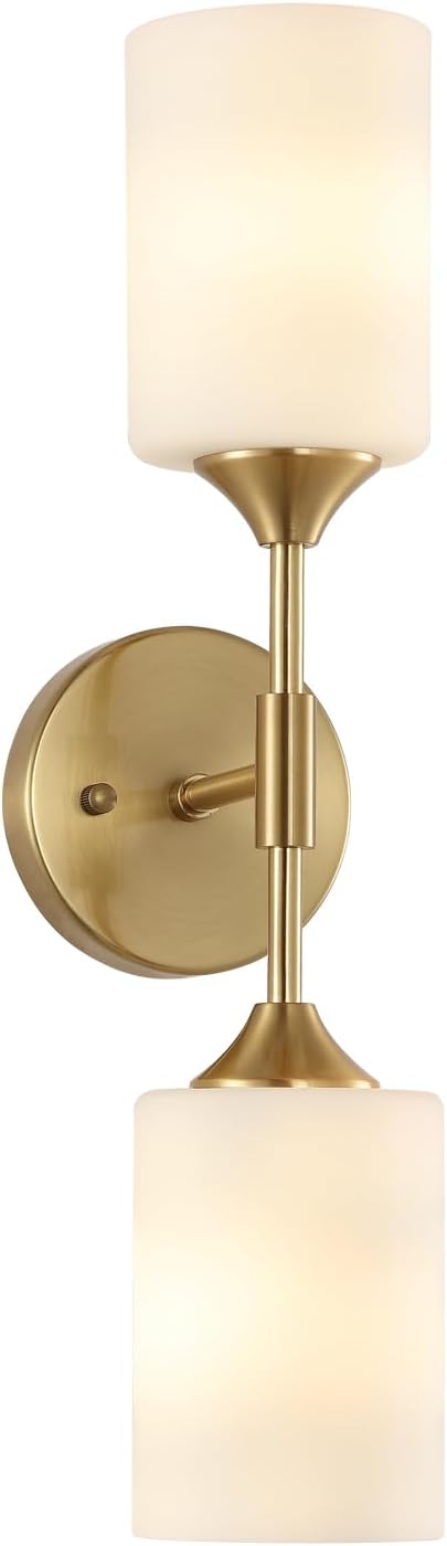 Gold Globe Wall Sconce Light