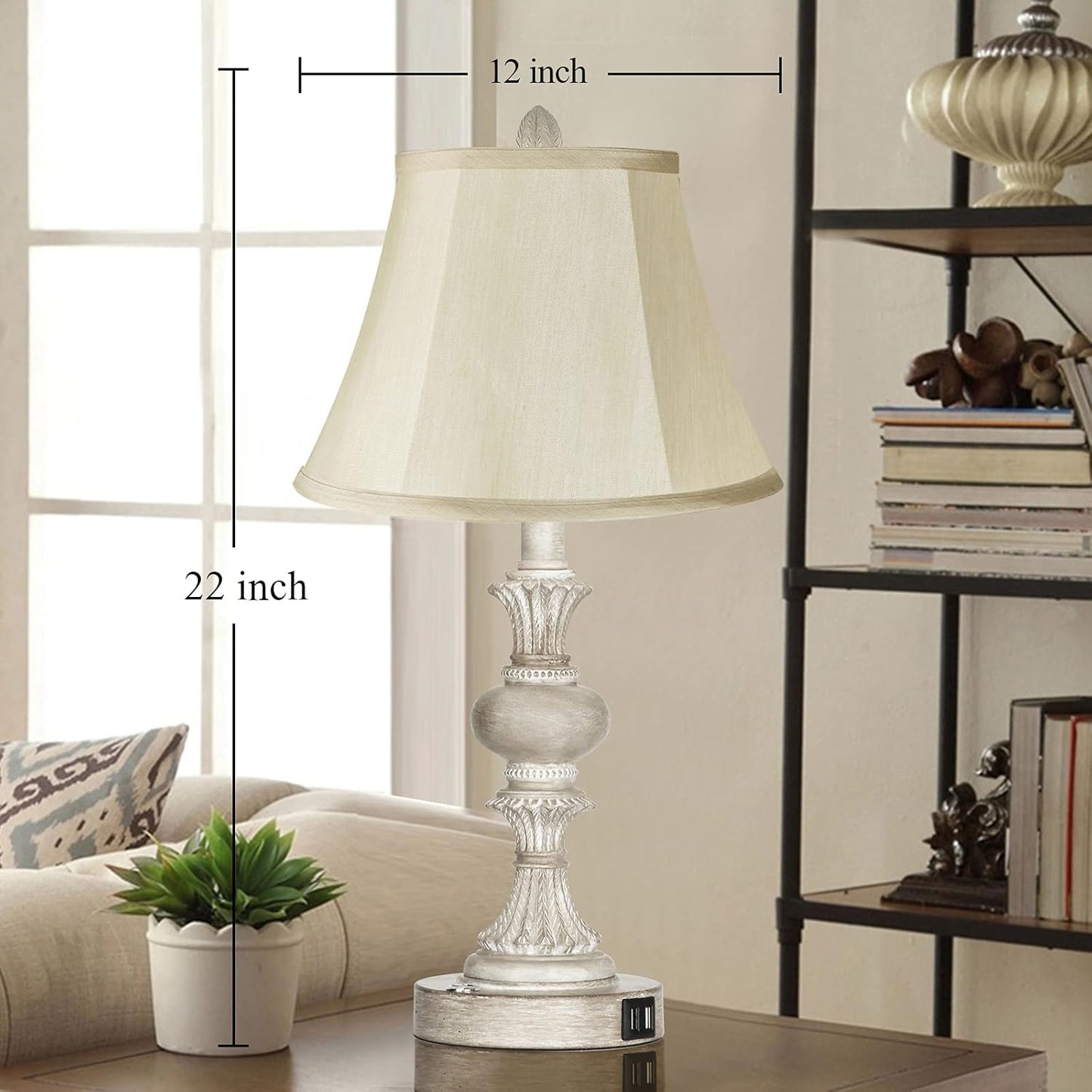 Bai Source Dimmable-Nightstand-Charging-Farmhouse