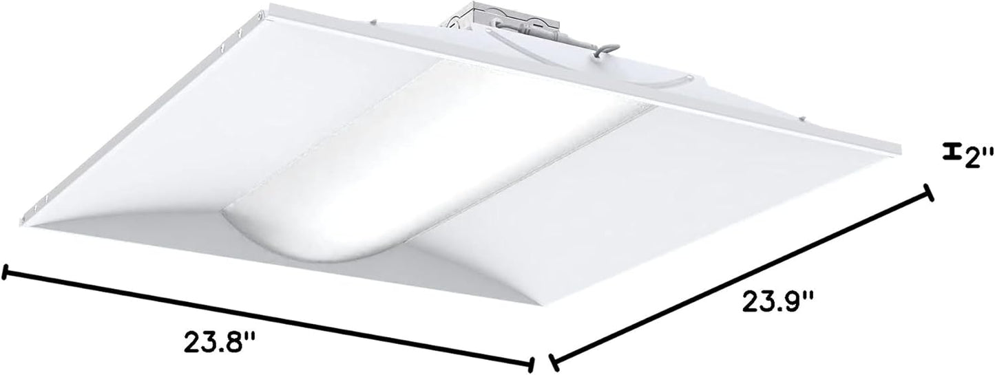 2x2 LED Ceiling Light, Adjustable Lumens & CCT
