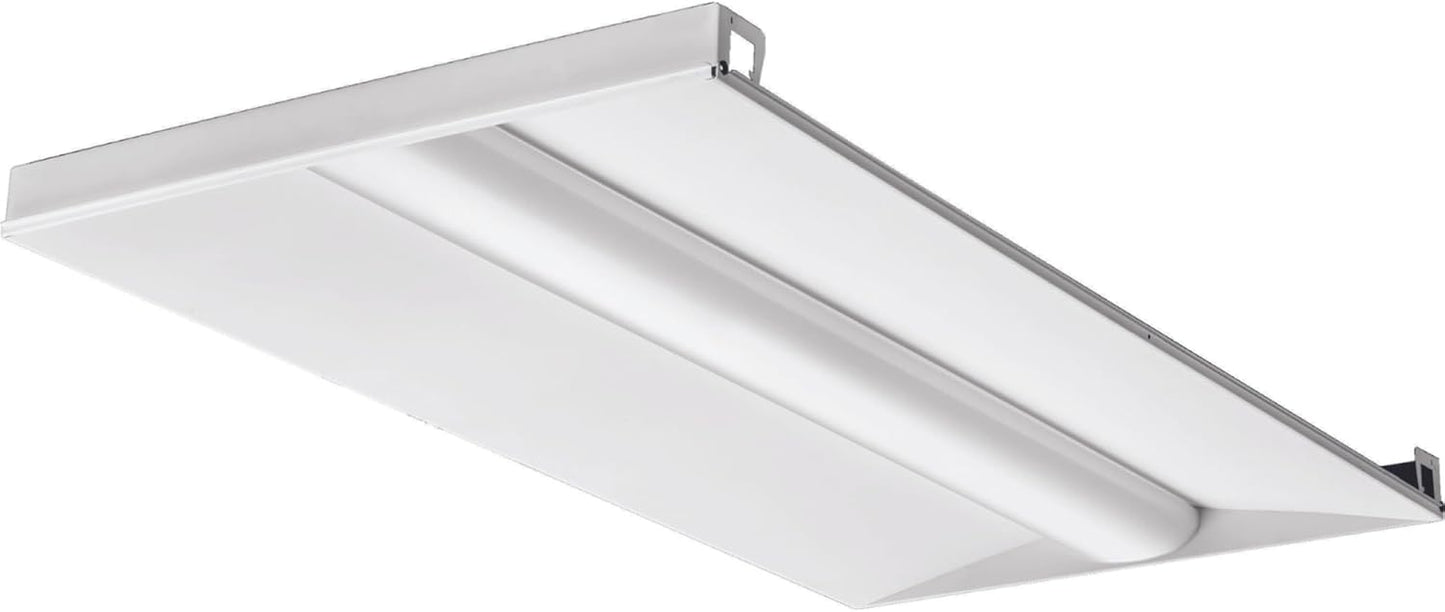 2x4 LED Troffer Light, 4000K Cool White