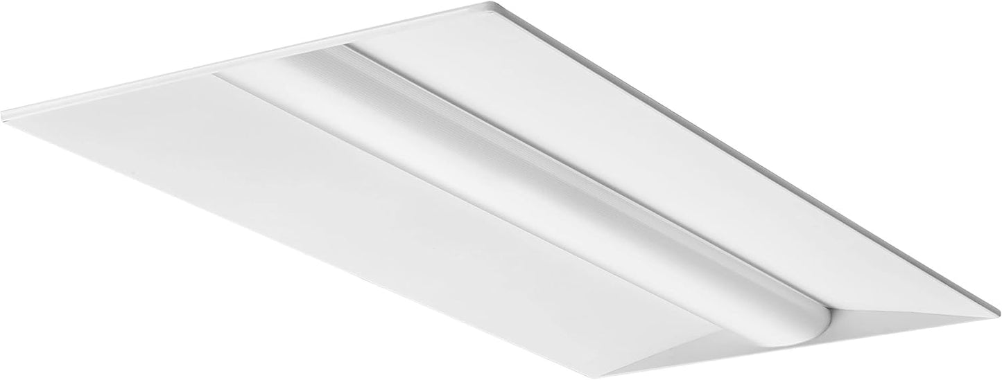 2x4 LED Troffer Light, 4000K Cool White