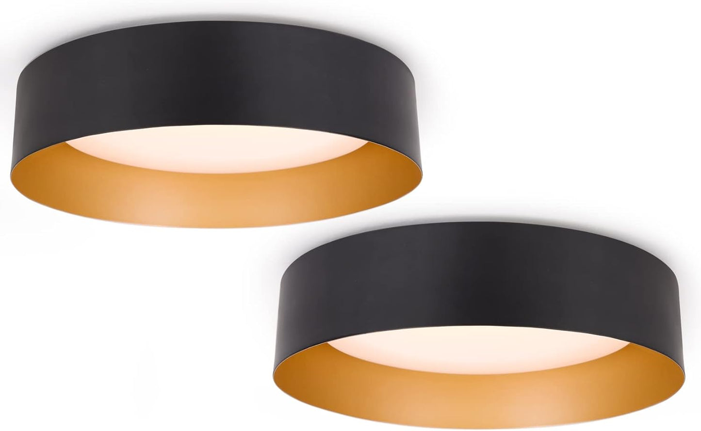 Black Gold LED Ceiling Light
