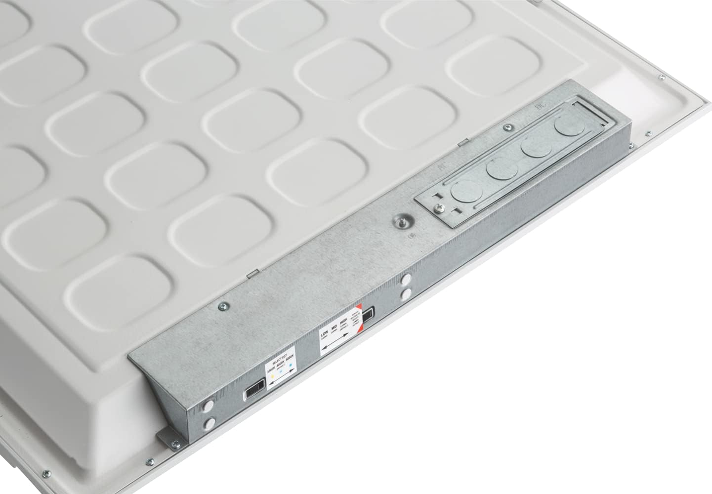 2x4 LED Flat Panel Light, Adjustable Lumens & CCT