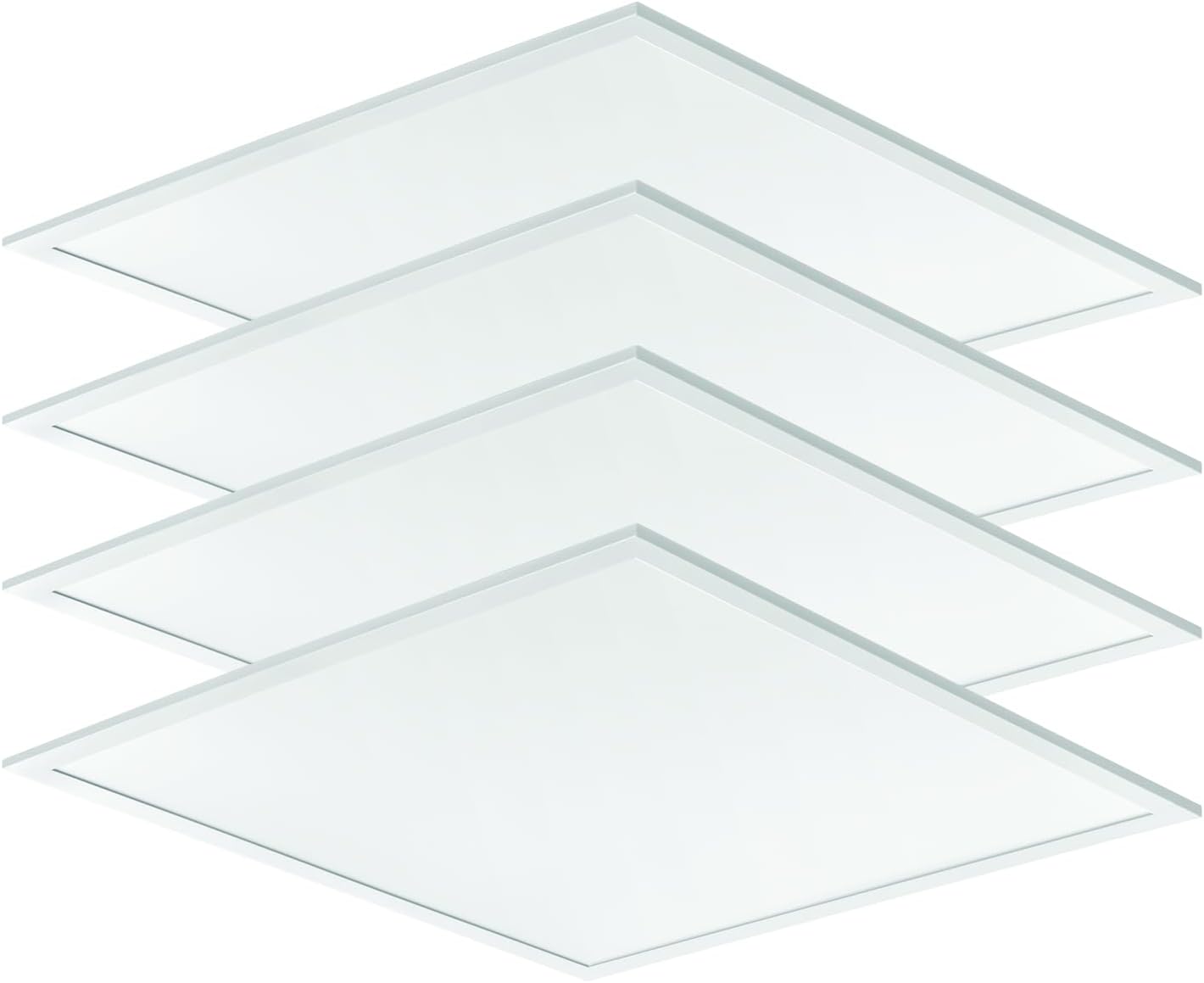 2x4 LED Flat Panel Light, Adjustable Lumens & CCT