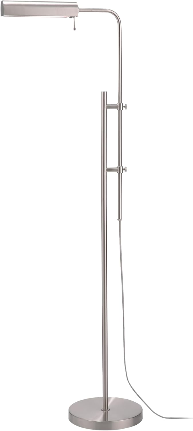 Adjustable Brass Pharmacy Floor Lamp